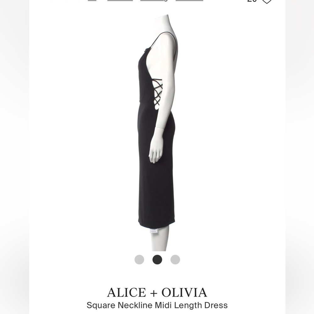 Alice and Olivia midi dress. Size 0.